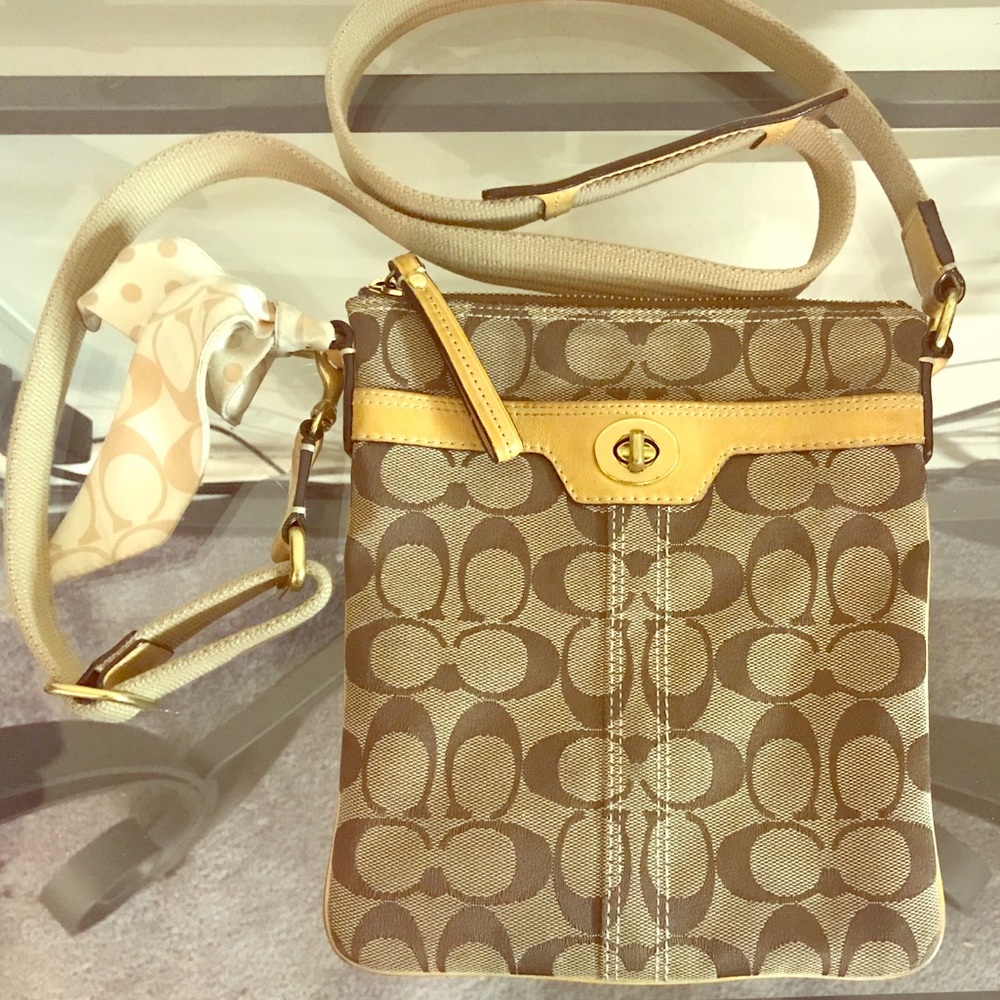 Cross-body Coach bag